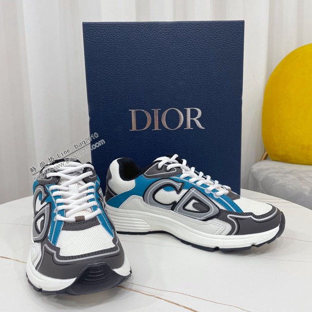 Dior復古波鞋 迪奧B30系列專櫃最新情侶款運動鞋跑鞋 dx2610